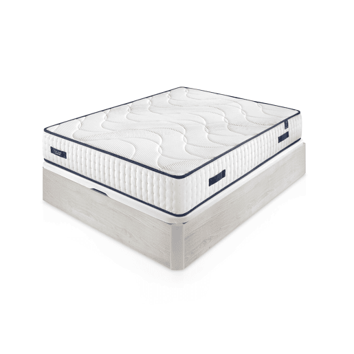 Pack colchão XTRA POCKET Z 150x190cm com sommier glaciar Somnalis Pack colchão XTRA POCKET Z 150x190cm com sommier glaciar Somnalis