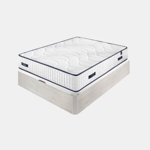 Pack colchão XTRA POCKET Z 150x190cm com sommier glaciar Somnalis