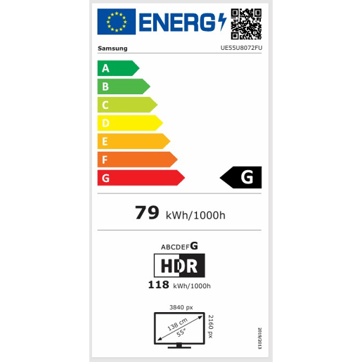 TV 55 polegadas UE55U8072HUXXH SAMSUNG Smart TV UHD 4K