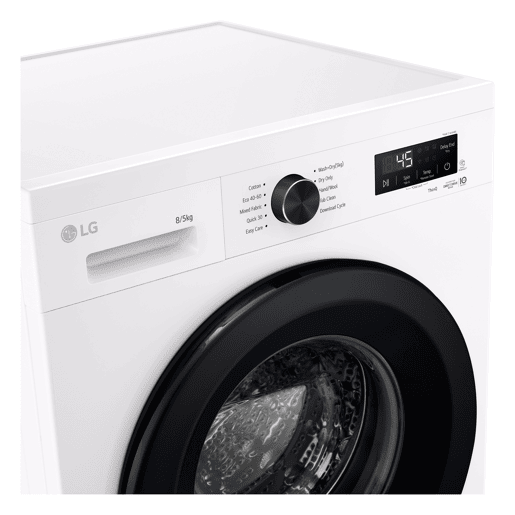 Máquina lavar e secar roupa LG W4X1085NWK 85kg 1400rpm