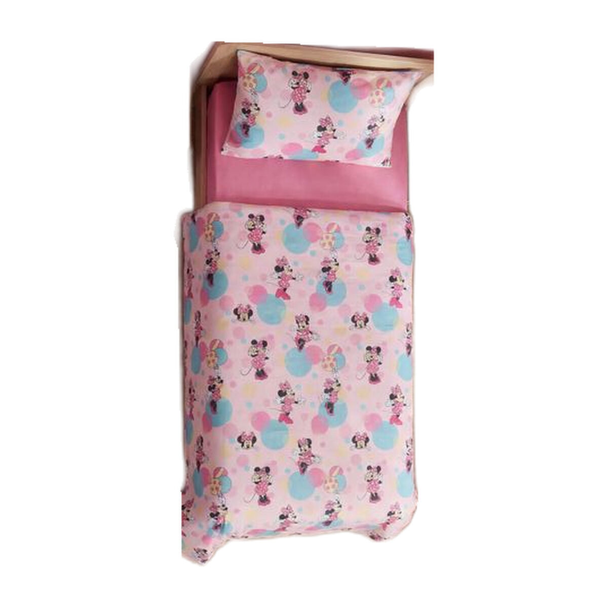 Juego de sábanas Disney Minnie 90 cm algodón y poliéster