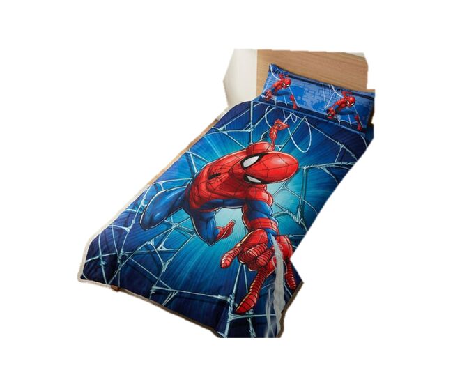 Juego nórdico disney spiderman 90 cm algodón y poliéster