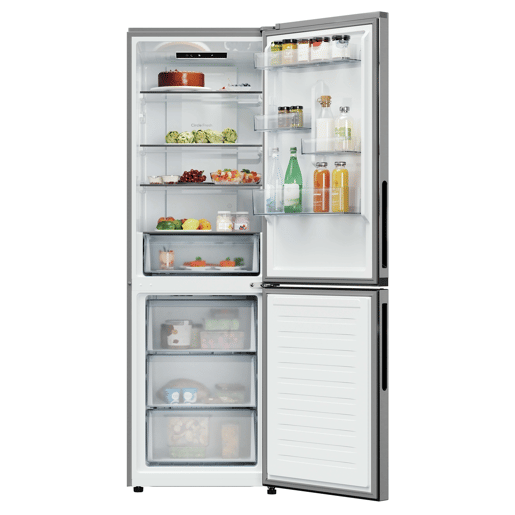 Combinado CANDY CNCQ2T618DX 355 litros No Frost inox