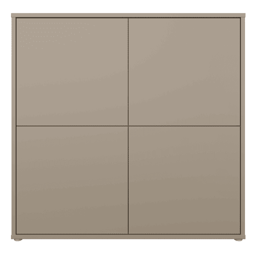 Aparador alto MOVE 4 portas taupe Aparador alto MOVE 4 portas taupe