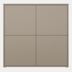 Aparador alto MOVE 4 portas taupe