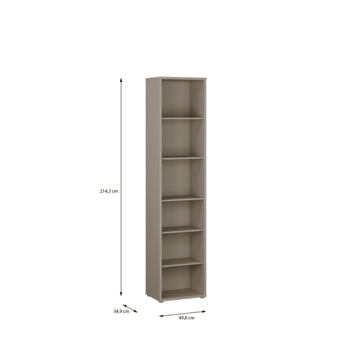 Estante MOVE 6 compartimentos taupe
