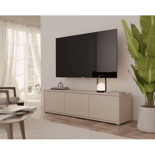Móvel de TV MOVE 3 portas 154,2cm bege Móvel de TV MOVE 3 portas 154,2cm bege