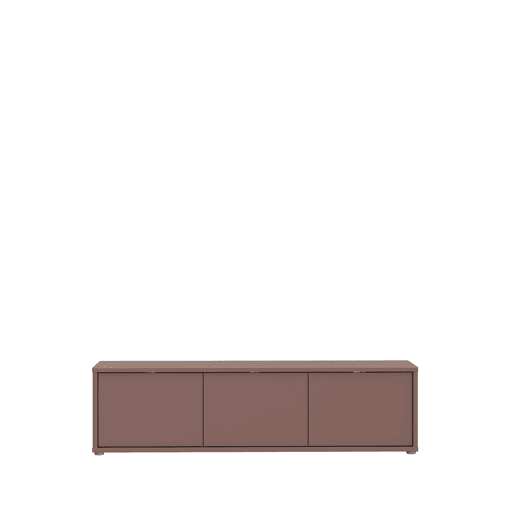 Móvel de TV MOVE 3 portas 154,2cm terracota Móvel de TV MOVE 3 portas 154,2cm terracota