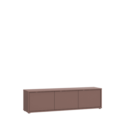 Móvel de TV MOVE 3 portas 154,2cm terracota Móvel de TV MOVE 3 portas 154,2cm terracota