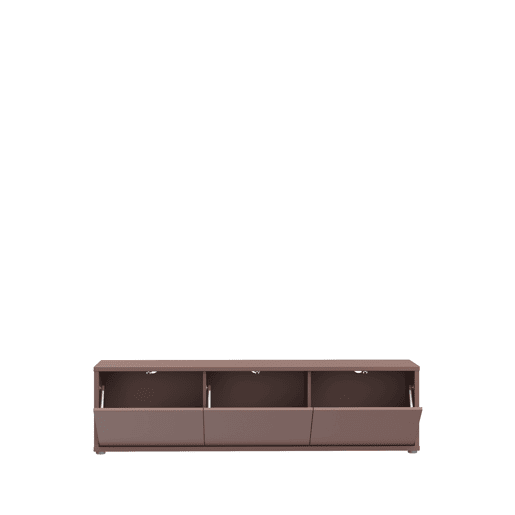 Móvel de TV MOVE 3 portas 154,2cm terracota Móvel de TV MOVE 3 portas 154,2cm terracota
