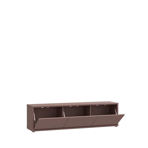 Móvel de TV MOVE 3 portas 154,2cm terracota Móvel de TV MOVE 3 portas 154,2cm terracota