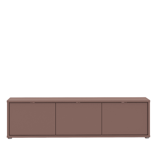 Móvel de TV MOVE 3 portas 154,2cm terracota Móvel de TV MOVE 3 portas 154,2cm terracota