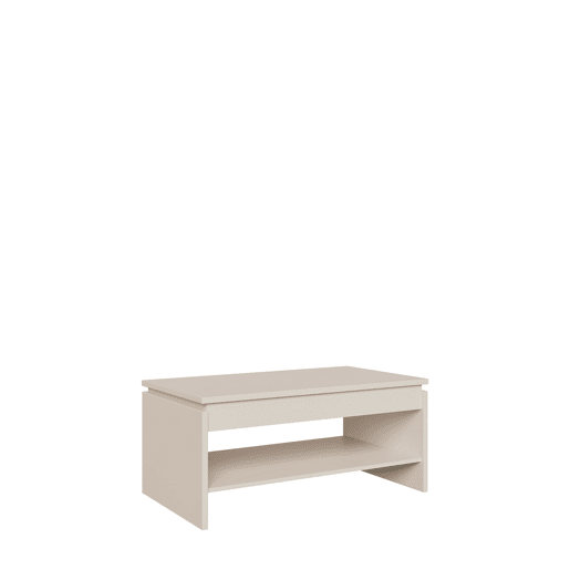 Mesa de centro MOVE elevável bege Mesa de centro MOVE elevável bege