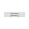 Móvel de TV RAFAEL 2 portas 180cm cor branco