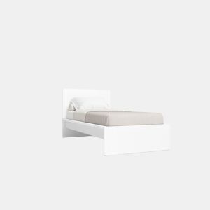 Estrutura de cama VIKA 90x200cm branco mate