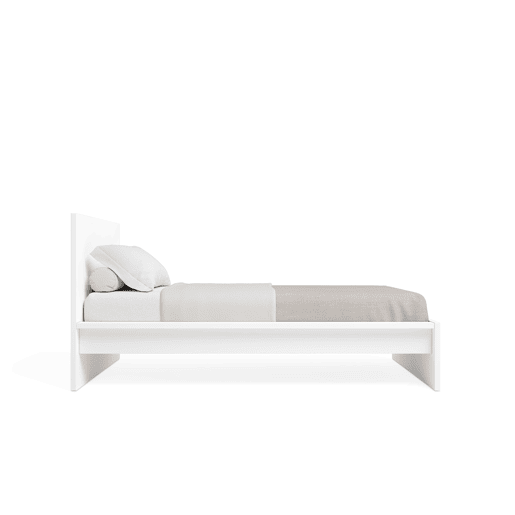 Estrutura de cama VIKA 90x200cm branco mate