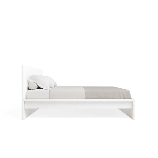 Estrutura de cama VIKA 140x190cm branco mate