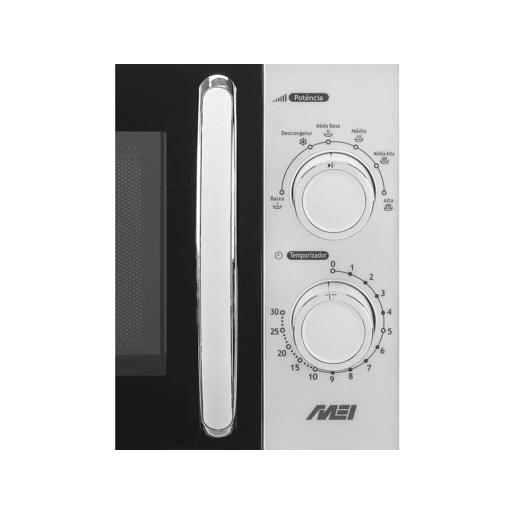Micro-ondas MEI MW 1427 20L sem grill 700W branco Micro-ondas MEI MW 1427 20L sem grill 700W branco