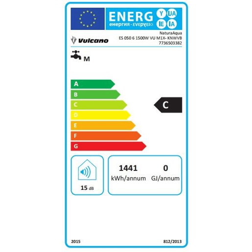 Termoacumulador VULCANO NATURAAQUA ES 050 50 litros