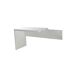Ángulo para mesa de escritorio STAMPA reversíble Ángulo para mesa de escritorio STAMPA reversíble Blanco Brillo