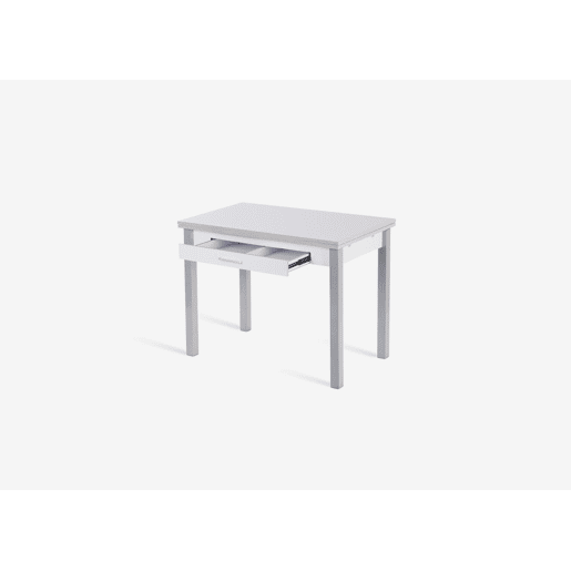 Mesa de cozinha extensÃvel SETA 100x60cm branca Mesa de cozinha extensÃvel SETA 100x60cm branca