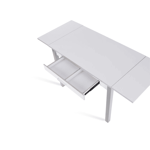 Mesa de cozinha extensÃvel SETA 100x60cm branca Mesa de cozinha extensÃvel SETA 100x60cm branca