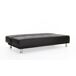 Sofá 2 plazas convertible en cama THIRD Sofá 2 plazas convertible en cama THIRD Negro