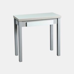 Mesa de cozinha extensível CONFOR LIVRO branca