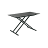 Mesa de centro elevável STAND UP preto