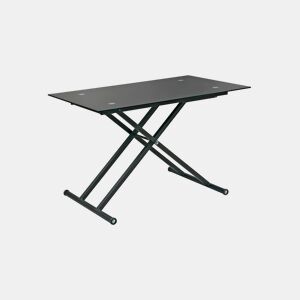 Mesa de centro elevável STAND UP preto