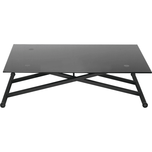 Mesa de centro elevável STAND UP preto