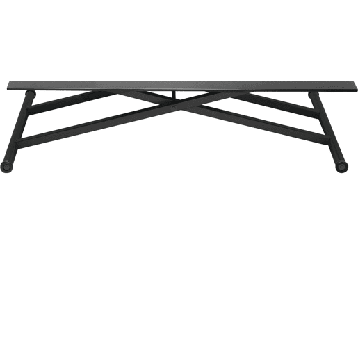 Mesa de centro elevável STAND UP preto
