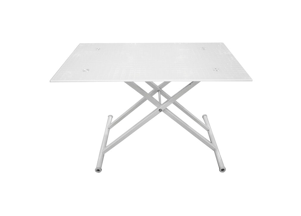 Mesa de centro elevable stand up blanco