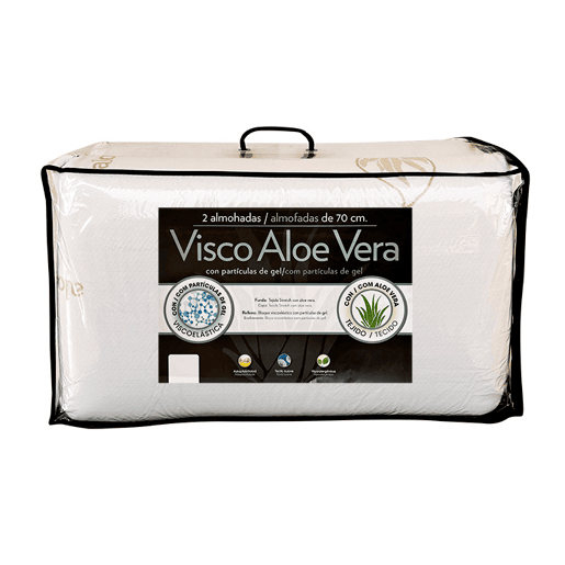 Pack 2 almofadas VISCOALOE VERA Pack 2 almofadas VISCOALOE VERA