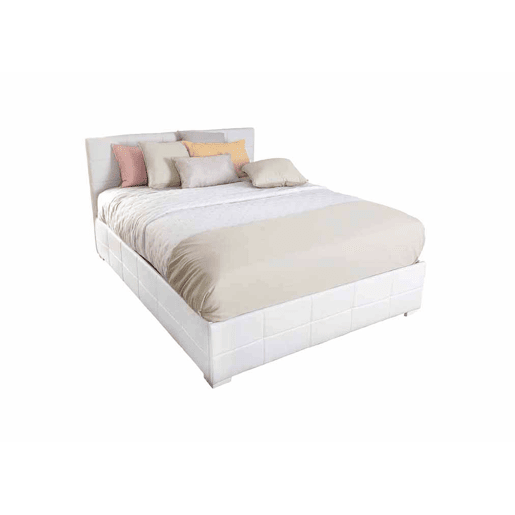 Cama CUORE 135 e 140x190cm cor branco