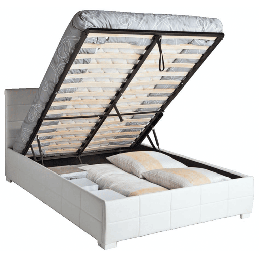 Cama CUORE 135 e 140x190cm cor branco