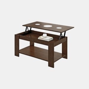 Mesa de centro elevável LUCINDA wengué