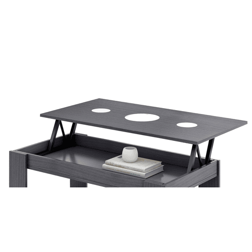 Mesa de centro elevável LUCINDA cinza Mesa de centro elevável LUCINDA cinza