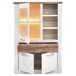 Vitrina baja 3 puertas VERONA Vitrina baja 3 puertas VERONA Blanco/ Madera
