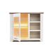 Vitrina baja 3 puertas VERONA Vitrina baja 3 puertas VERONA Blanco/ Madera