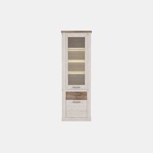 Vitrine alta 2 portas e 1 gaveta VERONA branco