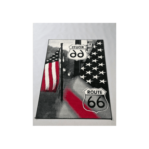 Tapete ROUTE 66 medidas 120x170cm