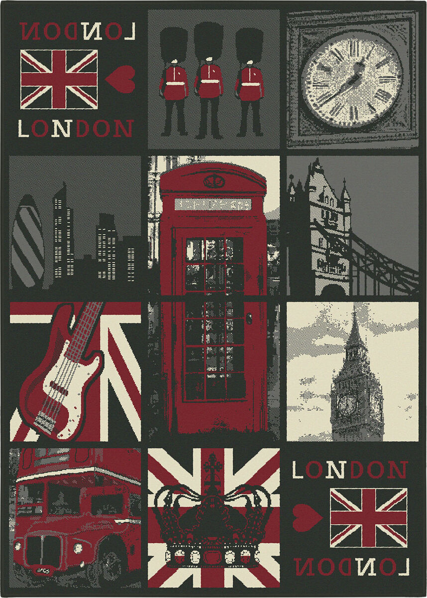 Alfombra polipropileno LONDON 120x170cm