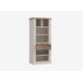 Librería VERONA 1 cajón color roble antiguo Librería VERONA 1 cajón color roble antiguo Blanco/ Madera