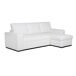 Chaise longue piel sintética con cama HARRY Chaise longue piel sintética con cama HARRY Blanco