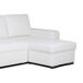 Chaise longue piel sintética con cama HARRY Chaise longue piel sintética con cama HARRY Blanco