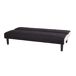 Sofá 2 plazas convertible en cama RIO color negro Sofá 2 plazas convertible en cama RIO color negro Negro