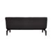 Sofá 2 plazas convertible en cama RIO color negro Sofá 2 plazas convertible en cama RIO color negro Negro
