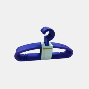 Conjunto de 10 cabides de plástico violeta