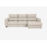 Chaise longue BENSON com cama dereita 4 lugares cinza